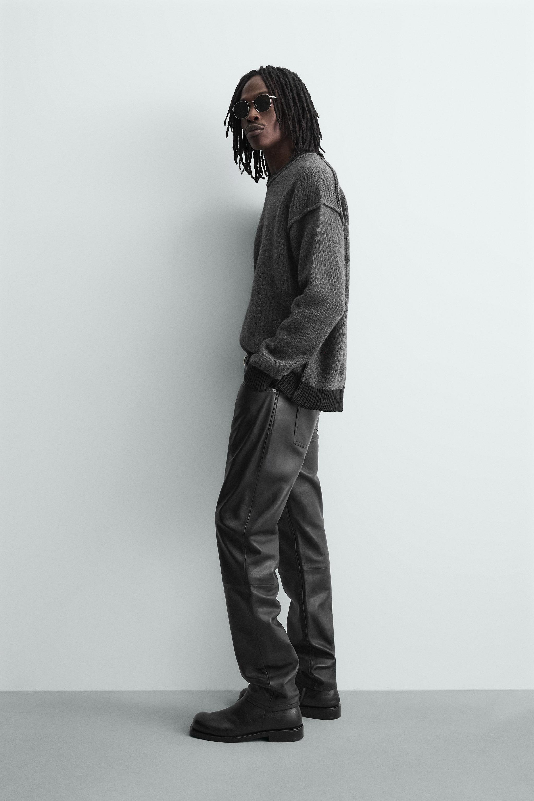 REVERSED SEAM CONTRAST JUMPER